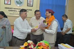 Prof. Sri Prakash Singh assumed the Office of Vice-Chancellor