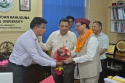 Prof. Sri Prakash Singh assumed the Office of Vice-Chancellor