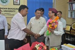 Prof. Sri Prakash Singh assumed the Office of Vice-Chancellor