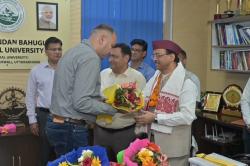 Prof. Sri Prakash Singh assumed the Office of Vice-Chancellor