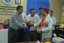 Prof. Sri Prakash Singh assumed the Office of Vice-Chancellor