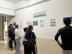 Lighting VC Secreteriate & Student Facilty centre Srinagar Campus .